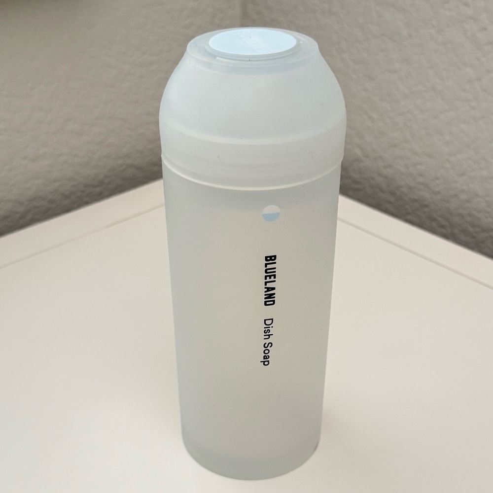 Blueland Clear Dish Soap Detergent Dispenser